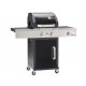  Gázgrill kocsi LANDMANN Triton maxX PTS 2.1 Fekete 10.9kW 2+1 égő
