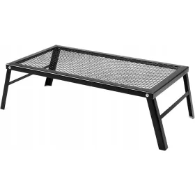    HAJTHATÓ GRILL KEMPING ERDŐ TÚLÉLÉSE VASGRILL GRILLEZÉSÉHEZ