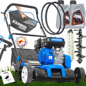    LEVEGŐZETŐ BENZIN RÉSZESÍTŐ KANWOD KULTIVÁTOR GYEPFŰHEZ ERŐS