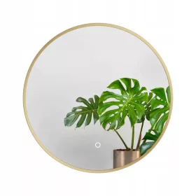    Exkluzív tükör STÍLUS ARANY gyönyörű fa keretben 90x50 d3