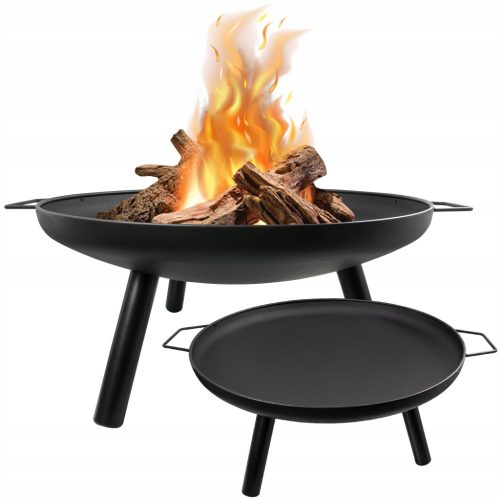  KERTI KANDALLÓ NAGY GRILL KEREK TÁL 60cm Premium