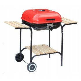    ACTIVA BASICLINE NÉGYSZÖG GRILL KOSÁR FEDŐVEL 46 CM 19524