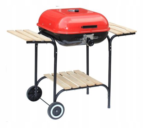  ACTIVA BASICLINE NÉGYSZÖG GRILL KOSÁR FEDŐVEL 46 CM 19524