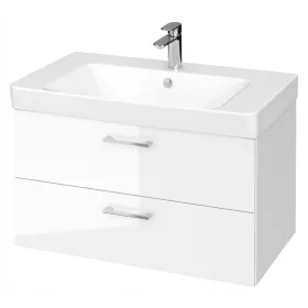  Szekrény mosdóval 80 cm Cersanit MILLE fehér