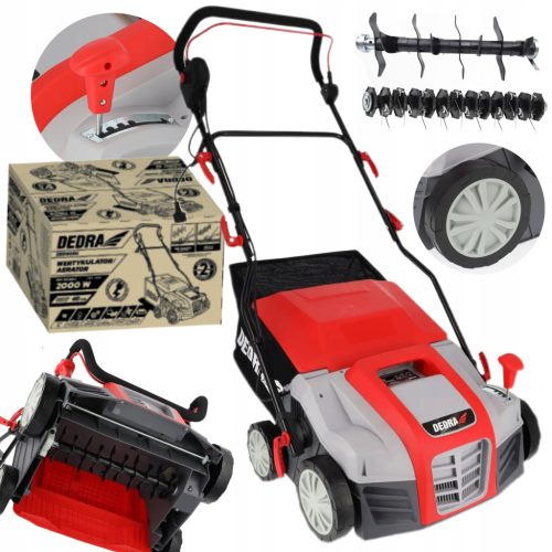  DEDRA SZÁRÍTÓ ELEKTROMOS FŰSZELVEZŐ 2000W 40cm MULTIVÁTOR DED8686