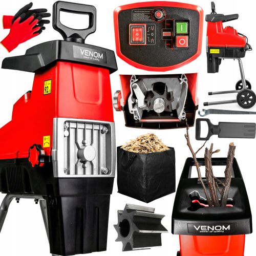  ERŐS ELEKTROMOS ÁGSZÚRÓ VENOM 2800W TURBÓ KÉSZLET 9IN1 XXL