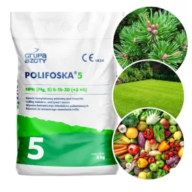    Többkomponensű műtrágya Grupa Azoty granulátum 5 kg 5 l