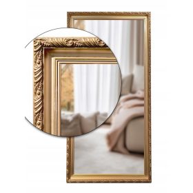    Világító LED-es fali tükör Függőlegesen vagy vízszintesen szerelhető 40x70 cm