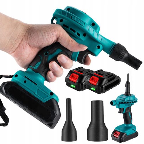  AKKUMULÁTOR FÚVÓ A MAKITA 18V 500W-HOZ +2 AKKUMULÁTOR