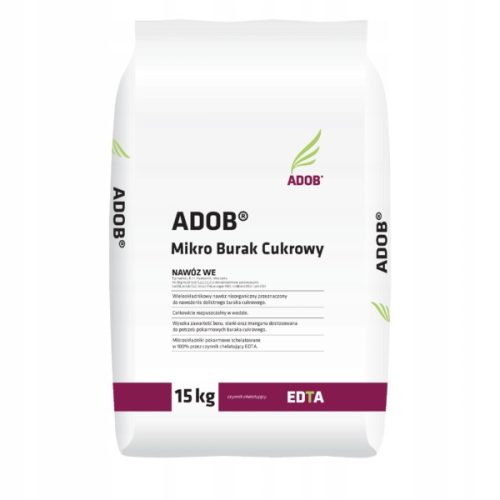  Az ADOB MICRO CUKORRÉPA 15 kg-OS LOMBTRÁGYA NITROGÉN KÁLIUM MAGNÉZIUM TARTALMAZ