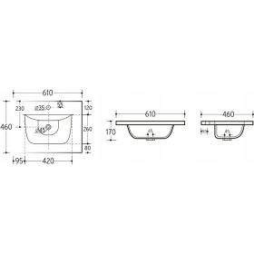  Bútorgarnitúra 60cm mosdóval