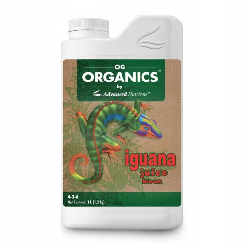  ADVANCED NUTRIENTS ORGANIC IGUANA JUICE BLOOM 1L Organic IGUANA JUICE BLOOM
