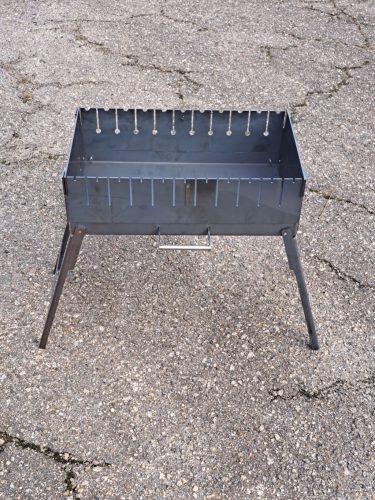  Mangal Grill 3 mm-es bőrönd 10 sampon számára