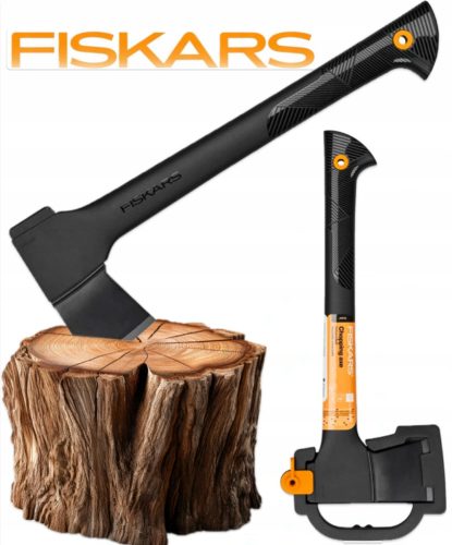  FISKARS AXE FEKETE SZILÁRD univerzális asztalos a10 SZERSZÁMOK 44cm