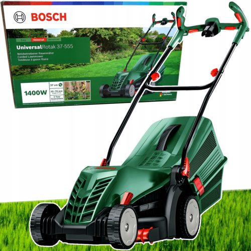  Elektromos fűnyíró 1400W 37cm 40l BOSCH UNIVERSAL ROTAK 37-555 06008A6501