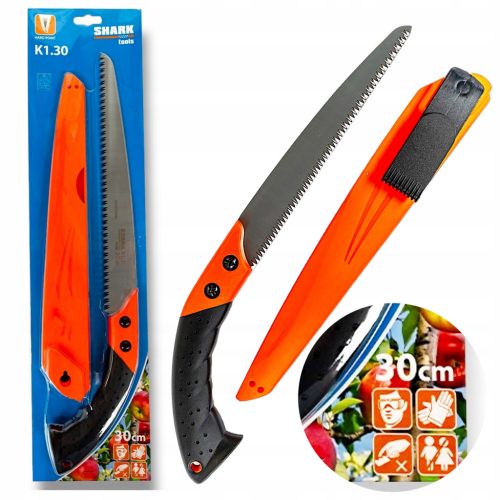 KERTI ÁG FA KÉZI FŰRÉSZ HÁZAL 30 CM Cápa