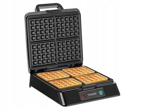  Transa Electronics TE-33 1500 W gofrisütő fekete