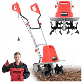    ELEKTROMOS FÖLDKULTIVÁTOR HECHT 715 6x4 TELJESÍTMÉNY 1500W