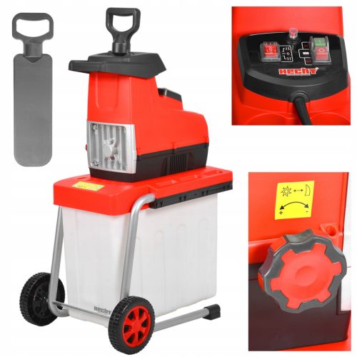  Hecht 6285 XL 2800W elektromos aprítógép