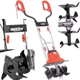   HECHT 738 TILLER 1000 W POWER 4 KÉSEK IDEÁLIS FÖLD ELŐKÉSZÍTÉSRE