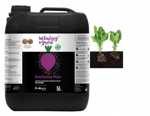  Vital Garden EmFarma Plus talajbaktérium természetes talajműtrágya 5l