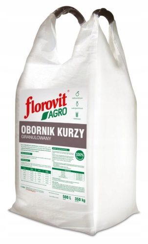  Granulált csirketrágya műtrágya 500L Florovit Agro