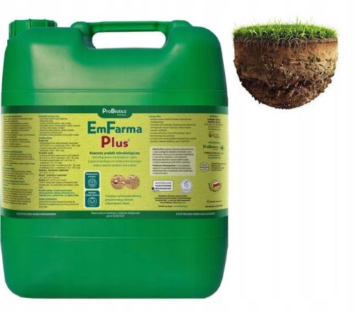  EmFarma Plus talajbaktérium természetes talajműtrágya 20l