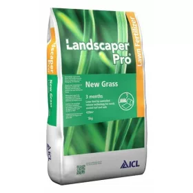    LANDSCAPER PRO ÚJ GRASS 20-20-8 FŰMŰTRÁGYA GÖRGŐBŐL HOSSZANTARTÓ 15KG
