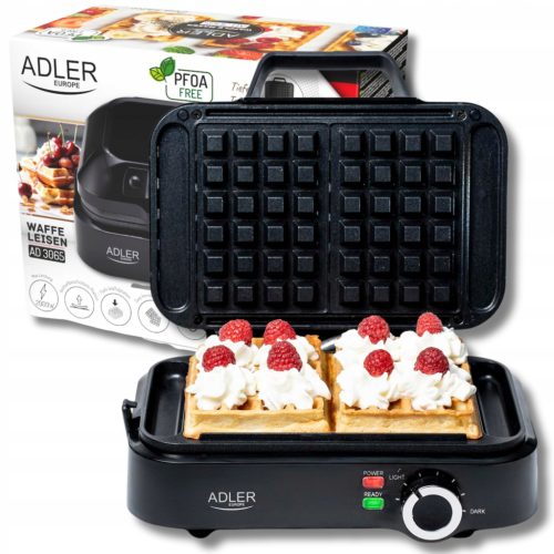  Gofrisütő Adler AD3065 2000W fekete
