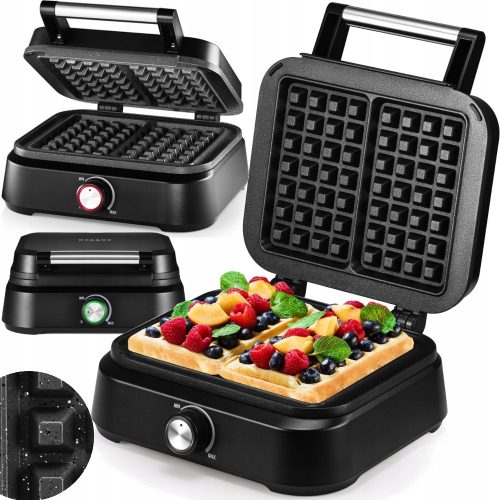  Mozano Gofrisütő Mozano Okos Gofrisütő 2200 W fekete