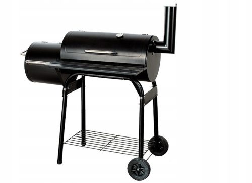  Mozdony grill 114x53x110cm FÜSTÖLŐ SZÉN GRILL