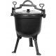  Öntöttvas ÁLLÓ FORRALÓ HUNGARY HUNGARY TÁBFIRE POT grill 10L