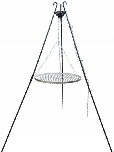  KERTI GRILL kovácsolt ÁLLVÁNY 180 cm + RÁCS 60 cm
