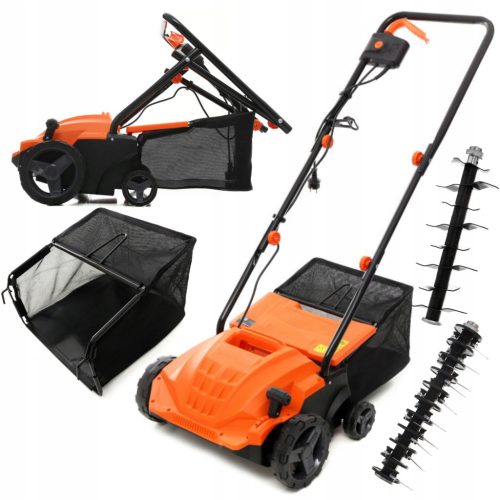  Kraft&Dale elektromos gyepszellőztető kosaras állítás 2400W