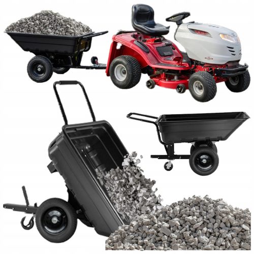  KERTI UTÁNTÓTÓ FŰNYÍRÓ TRAKTOR BILLENTYŰ FORMÁZI-TRAX LARGE 300KG