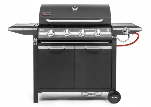 Gázgrill Activa Mastercook Montana III 4+1 (14,0 + 3,2 kW) - 19785G