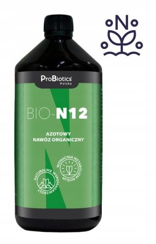  Bio N-12 Szerves nitrogén műtrágya 1l Növénynövekedés és fejlődés serkentő