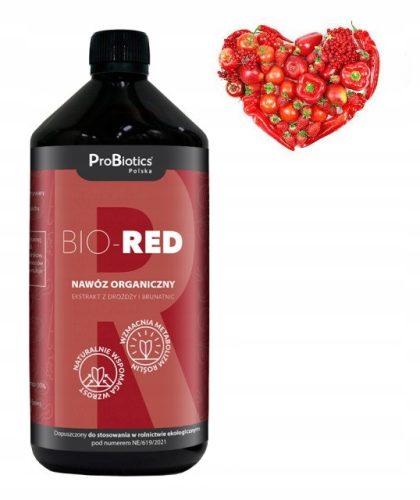  Bio-RED Természetes folyékony műtrágya 1l felgyorsítja az érést növeli a BRIX
