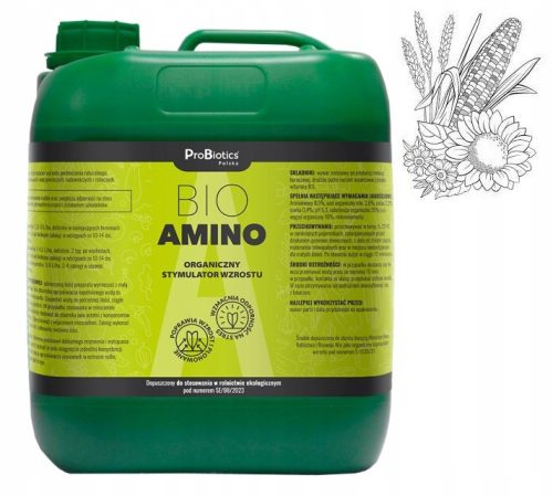  BIO-AMINO Növényi aminosavak 5 l Ökológiai növekedésserkentő