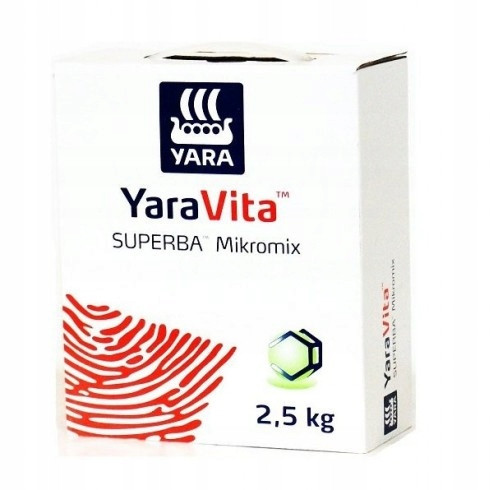  Yara YaraVita Superba Micromix 2,5 kg műtrágya bór cink mangán réz molibdén