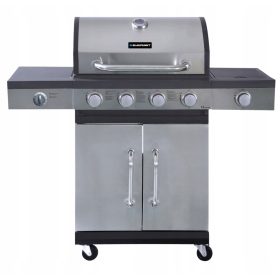 Gázgrill 4 égővel + oldalégő Blaupunkt GG401