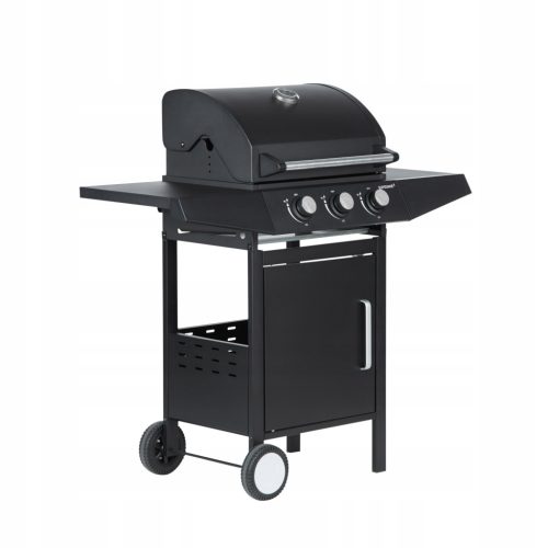  Gázgrill 3 égős, hőmérő a fedélben, hőmérséklet szabályzó Prime3 GGG31