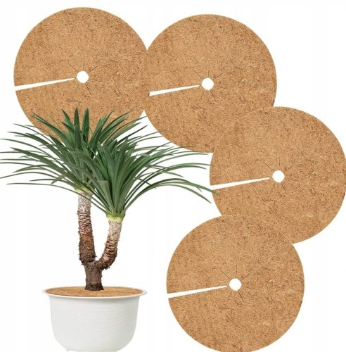 6X KÓKUSZSZÁLT TÁRCSÁK GYOMEDÉPEKHEZ VÉDEK A FAGY ELLEN - 30cm