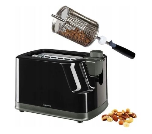  Medion elektromos grill 500 W diósütéshez