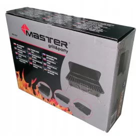  Master Grill&Party faszén grill 23 x 33 cm