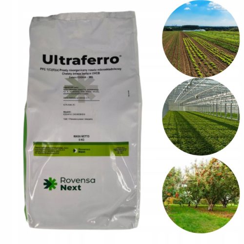  Ultraferro 5kg – EDDHA vaskelát műtrágya – Egészséges növények, egyedi gyümölcsösök