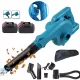  Makita 18V akkus levélfúvó ház + 2x akkumulátor