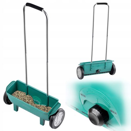  Kézi vetőgép Kadax homok univerzális kerti állítás 12 l 46 cm