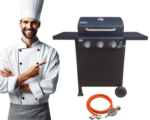  DEKRAFT 3.0 GÁZGRILL (8.1 kW) DE-G300-CABRIO