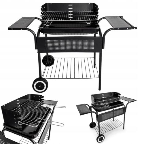  Modern Otthoni Faszén Grill 44 x 22 cm